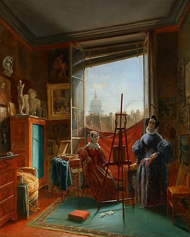Studio d'artista a Parigi